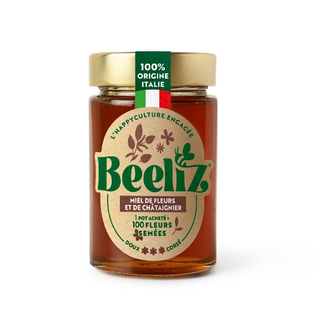 Miere poliflora si castan