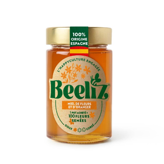 Miere poliflora si portocal