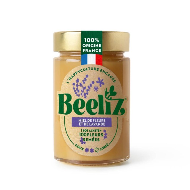 Miere poliflora si lavanda cremoasa