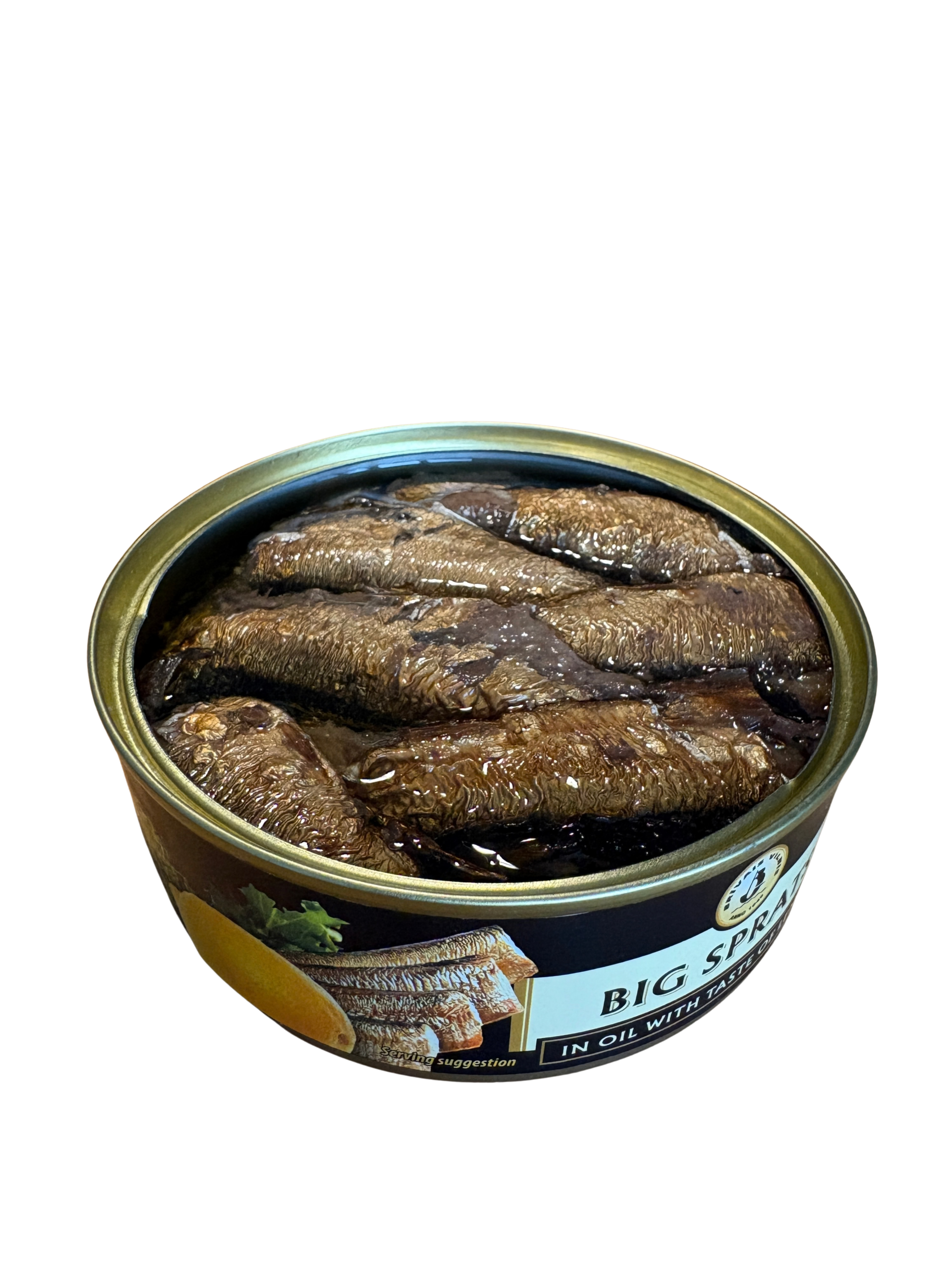 Sprot afumat in ulei cu lamaie (eo)