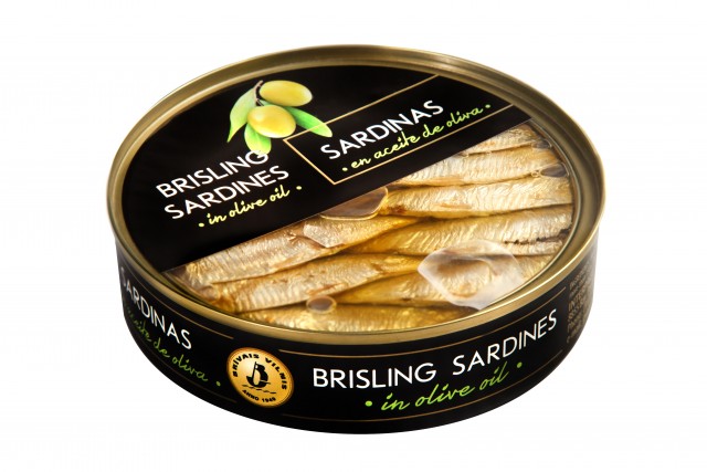 Sardine brisling în ulei de măsline 160g