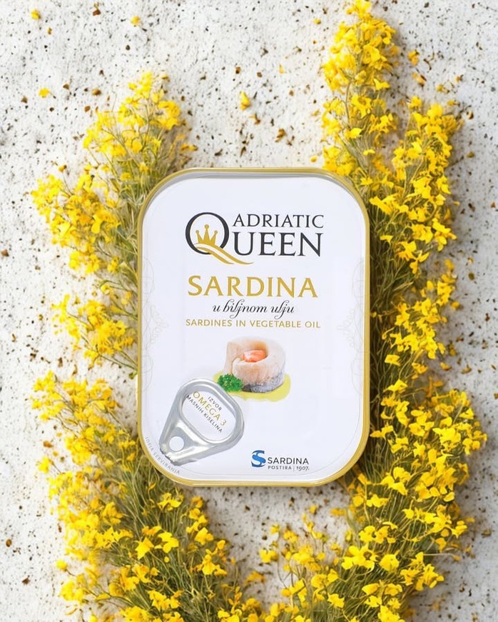 Sardine în ulei vegetal