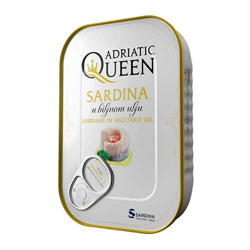 Sardine în ulei vegetal