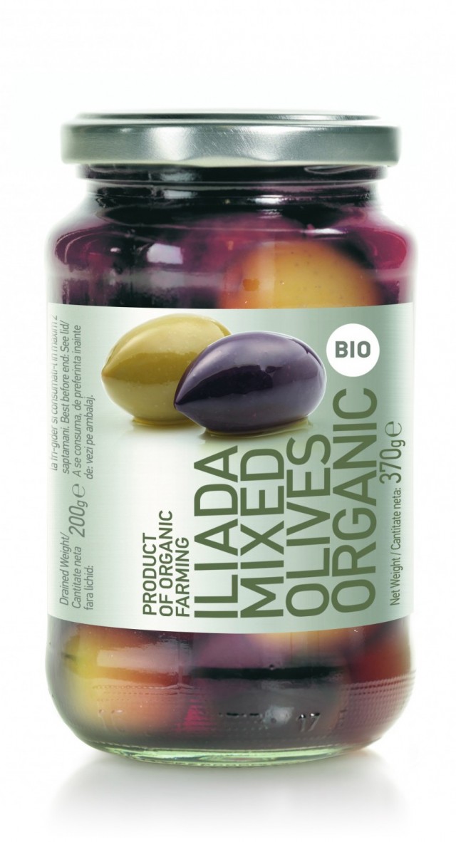 Masline mix (verzi&kalamata) intregi ECO