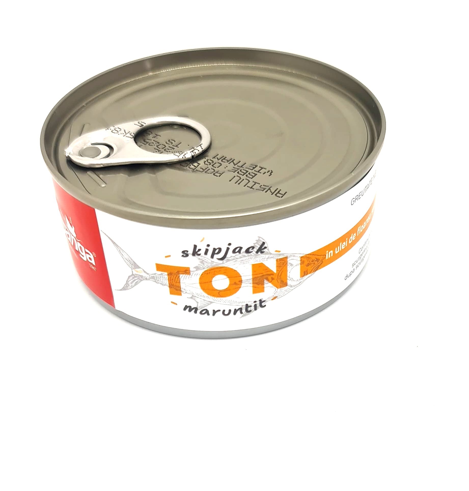 Ton maruntit in ulei de floarea soarelui