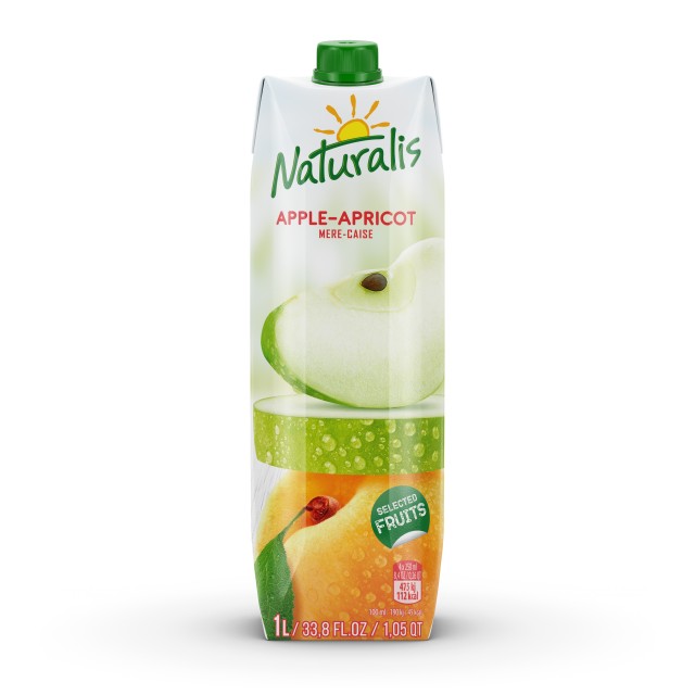 Nectar de mere - caise 50% fruct Naturalis