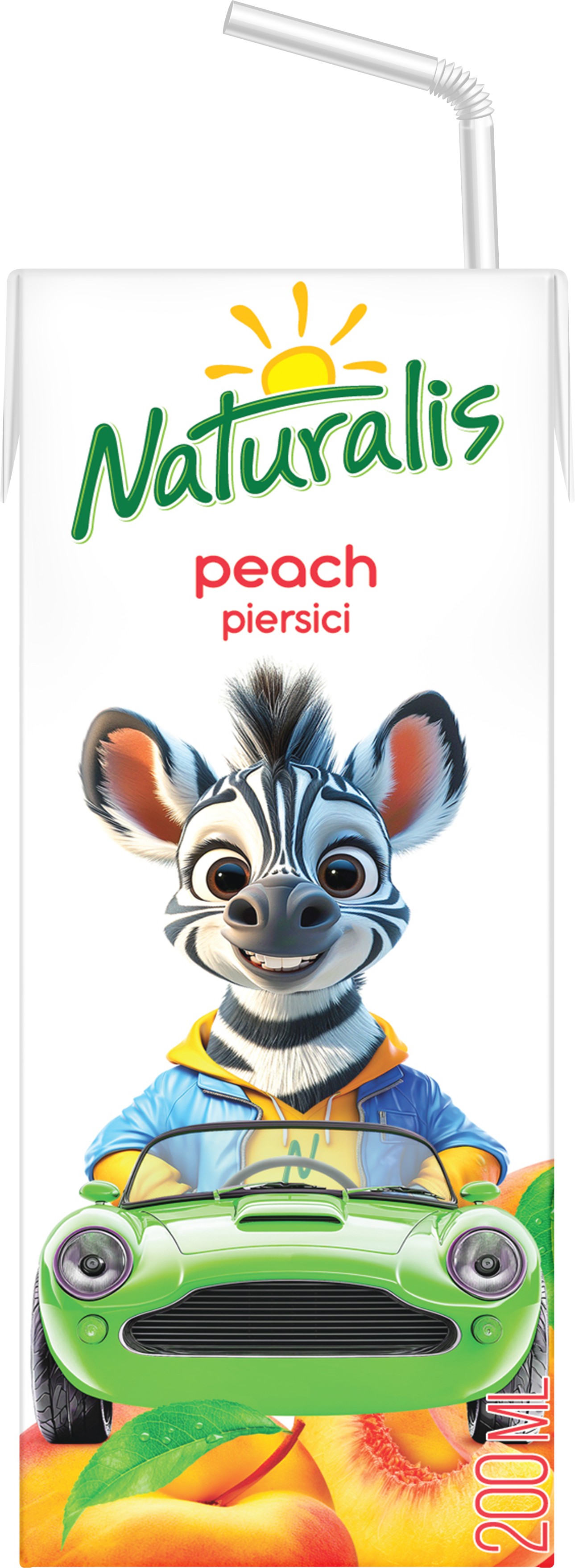 Nectar de piersici kids 50% fruct Naturalis